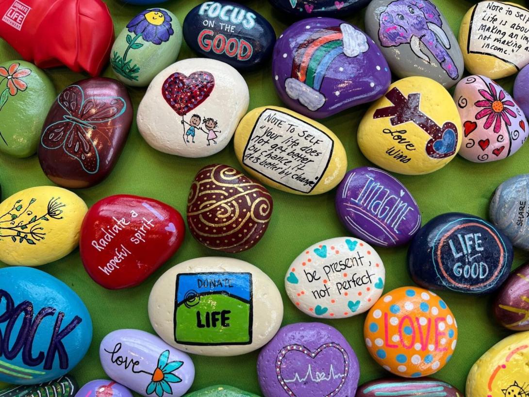 Rock Painting Helps Ease Anxiety During an Overwhelming Year